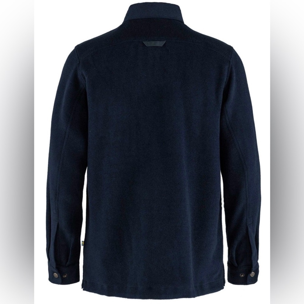 FJALLRAVEN CANADA SOLID SHIRT - NIGHT SKY Navy Blue Men’s Small Button Up NWT - Picture 2 of 15